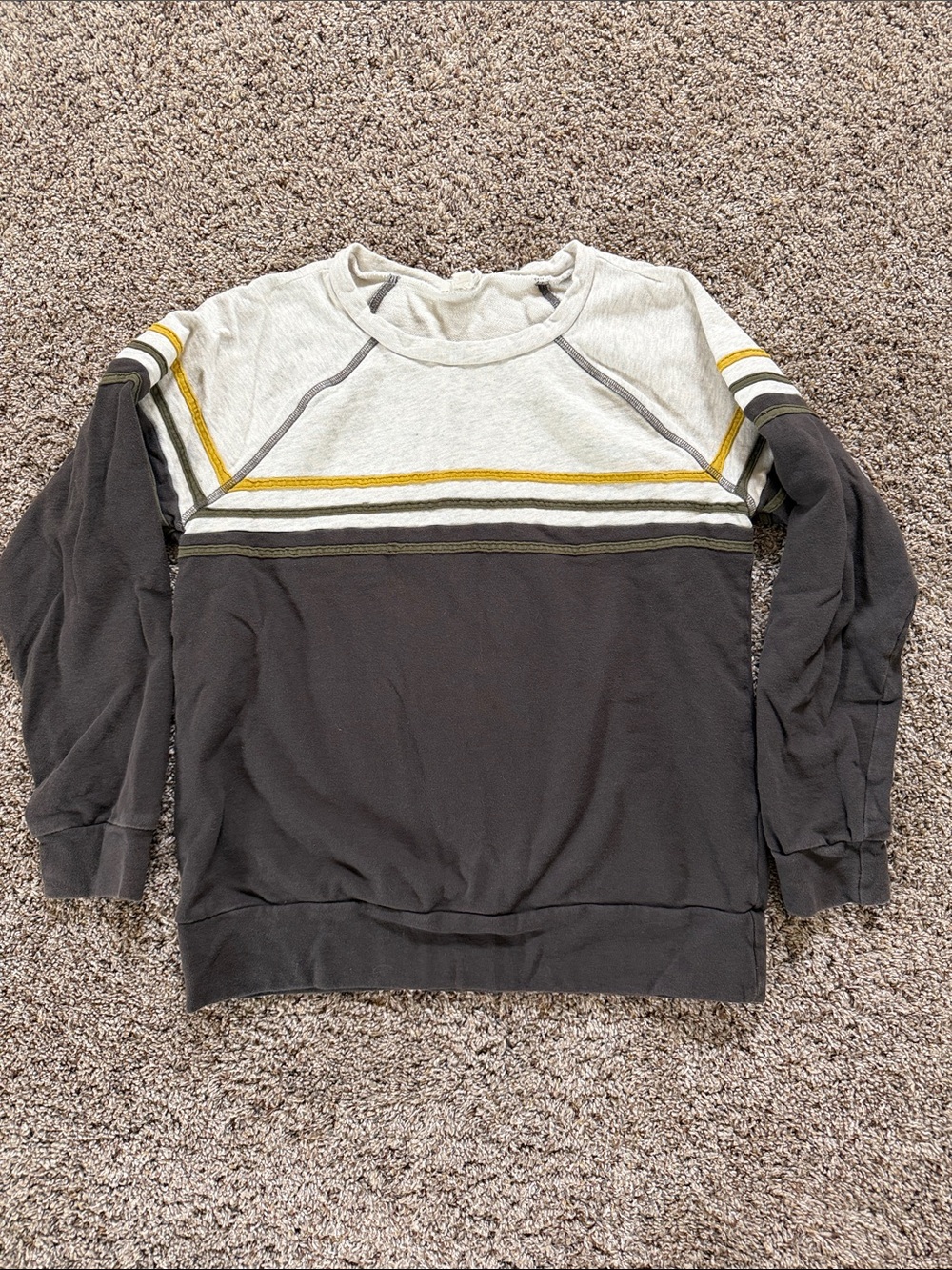 Hem & Thread Crewneck Sweatshirt